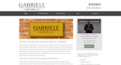 Desktop Screenshot of gabrielelawfirm.com